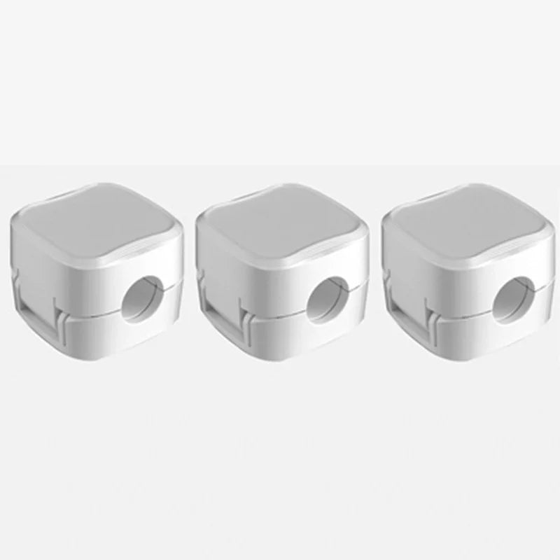 Magnetic Cable Organizer Clips – Rotating Adhesive Desk Cord Holder (3-Pack / 6-Pack)