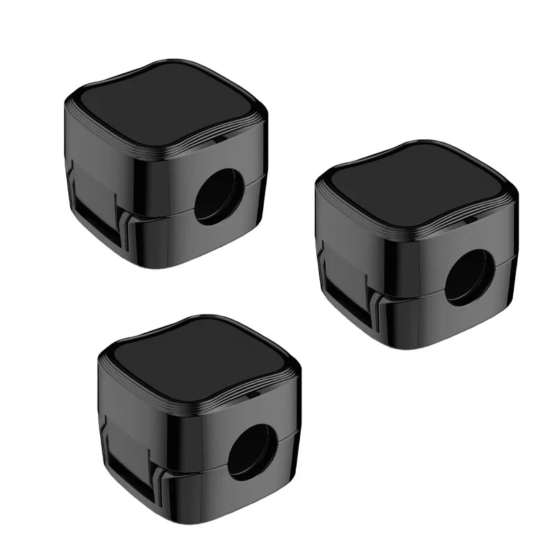 Magnetic Cable Organizer Clips – Rotating Adhesive Desk Cord Holder (3-Pack / 6-Pack)