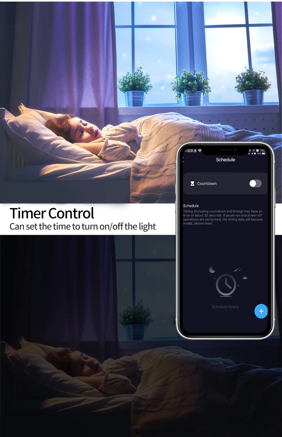 Flowly Smart RGB LED Bulb E27 – App-Controlled Lighting